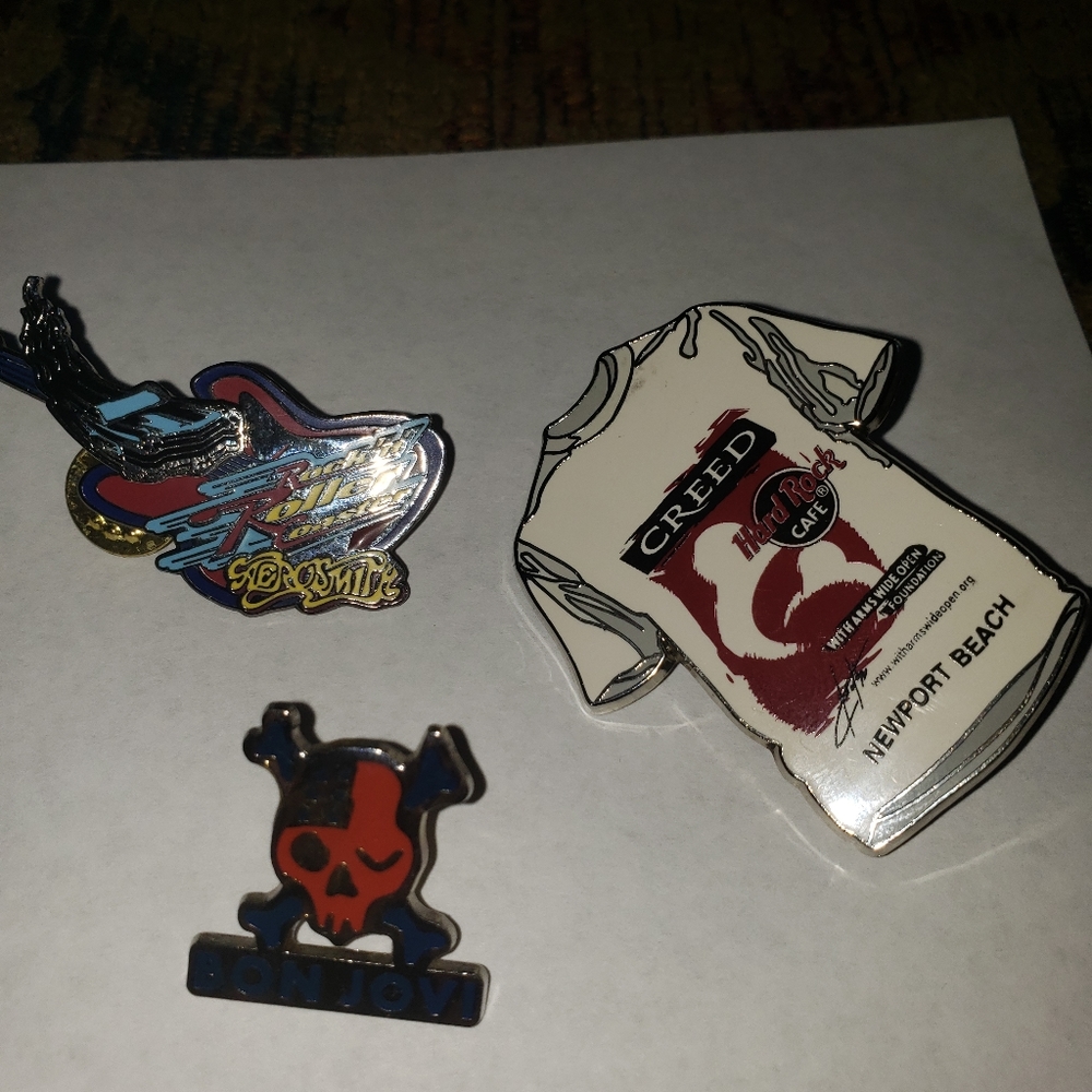 Concert pins